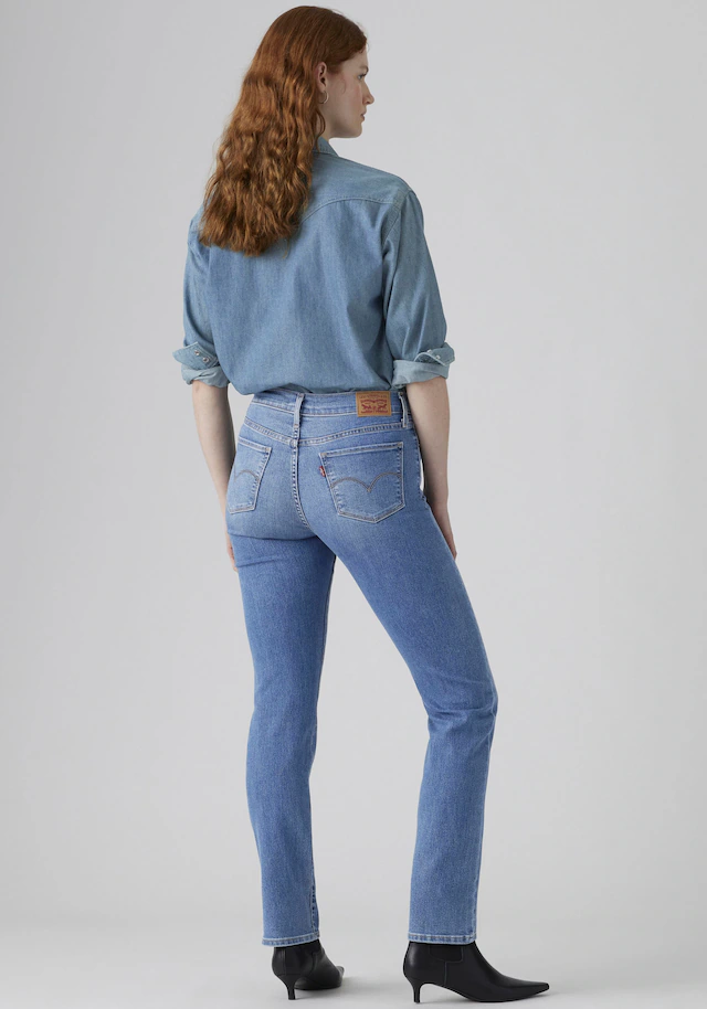 Levi's® Gerade Jeans »314 Shaping Straight« mit Stretch