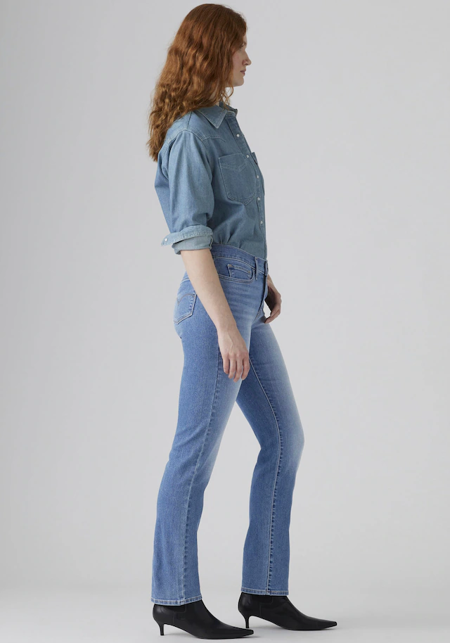 Levi's® Gerade Jeans »314 Shaping Straight« mit Stretch