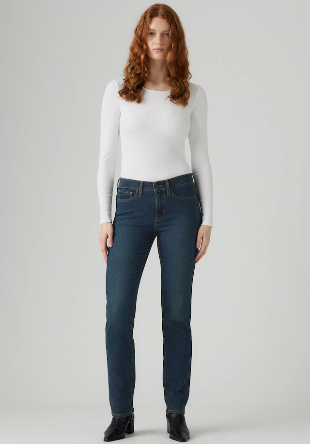 Levi's® Gerade Jeans »314 Shaping Straight« mit Stretch