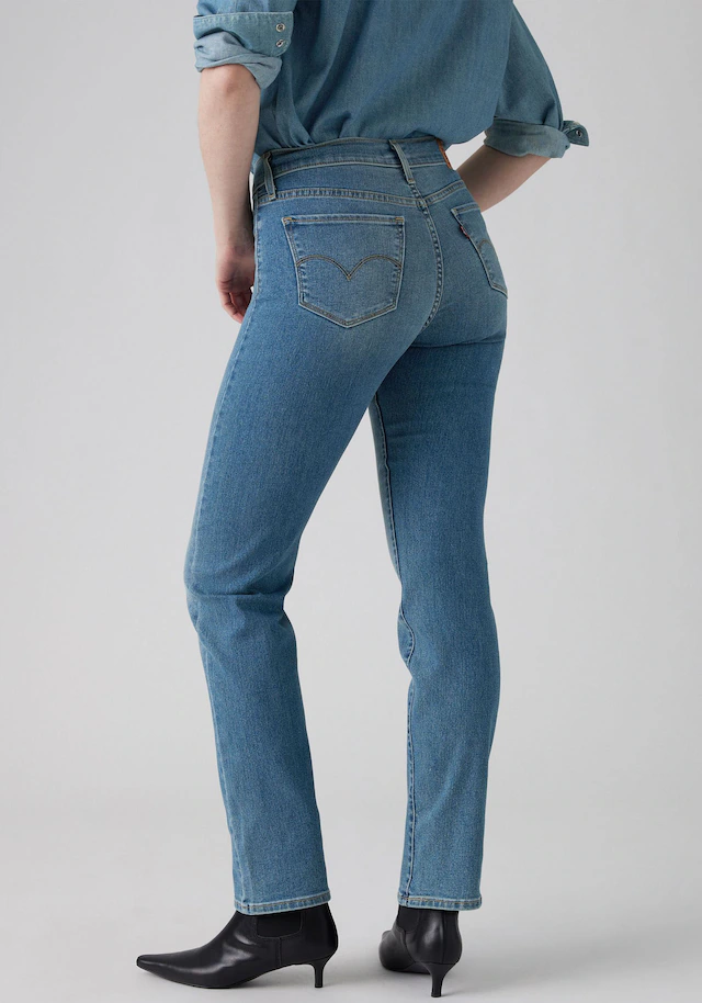 Levi's® Gerade Jeans »314 Shaping Straight« mit Stretch