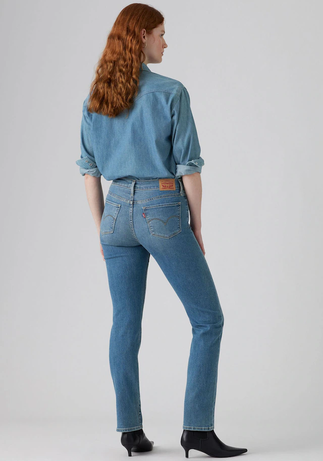 Levi's® Gerade Jeans »314 Shaping Straight« mit Stretch