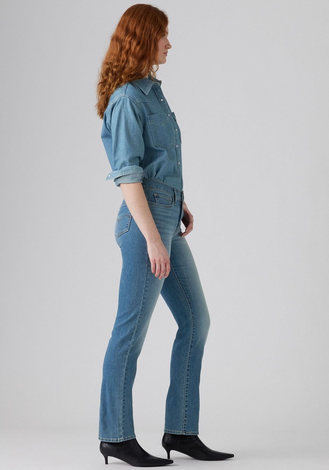 Levi's® Gerade Jeans »314 Shaping Straight« mit Stretch