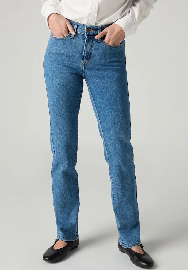 Levi's® Gerade Jeans »314 Shaping Straight« mit Stretch