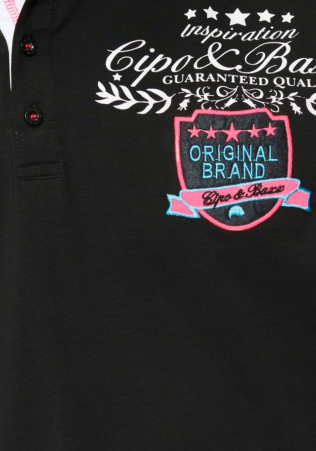 Cipo & Baxx Poloshirt »Rowing Club« bis Gr. 5XL