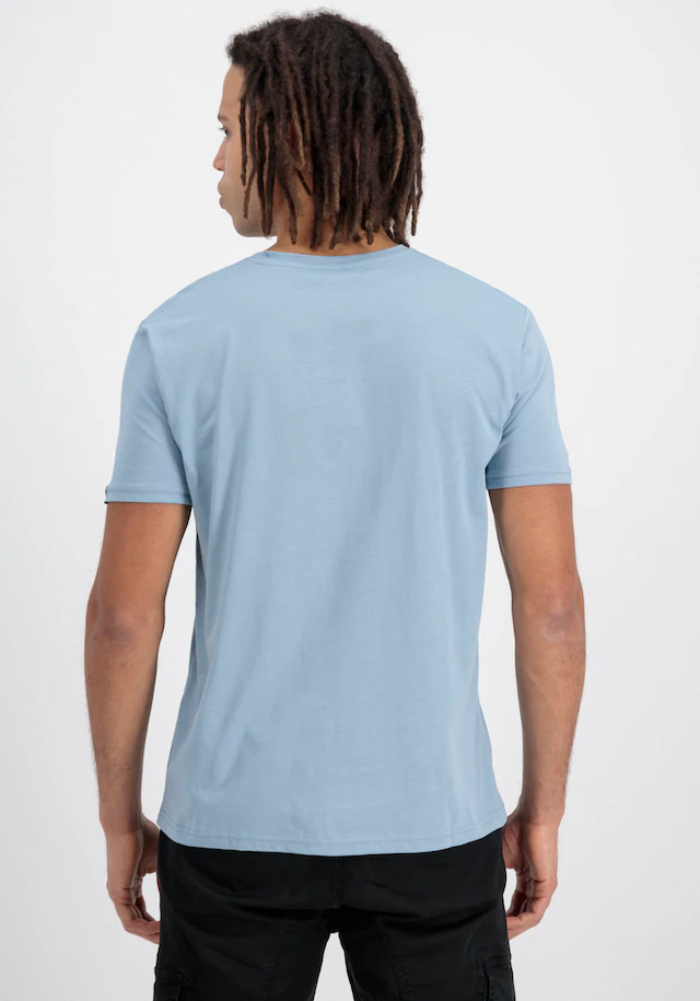 Alpha Industries Rundhalsshirt »BASIC T SMALL LOGO« Baumwolle, regular fit