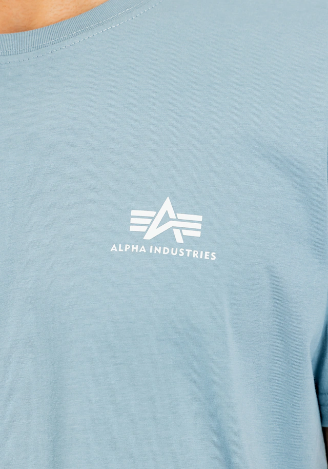 Alpha Industries Rundhalsshirt »BASIC T SMALL LOGO« Baumwolle, regular fit