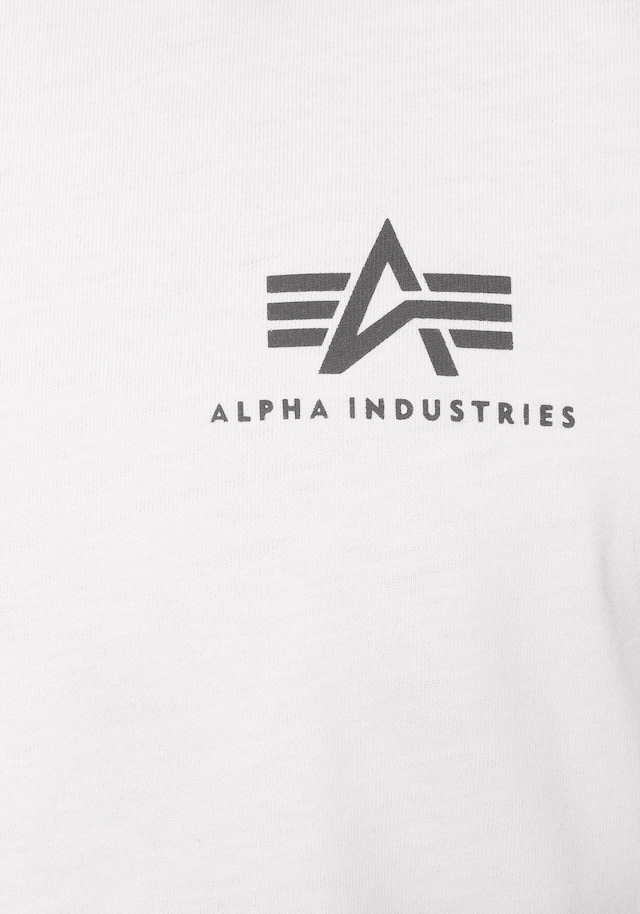 Alpha Industries Rundhalsshirt »BASIC T SMALL LOGO« Baumwolle, regular fit