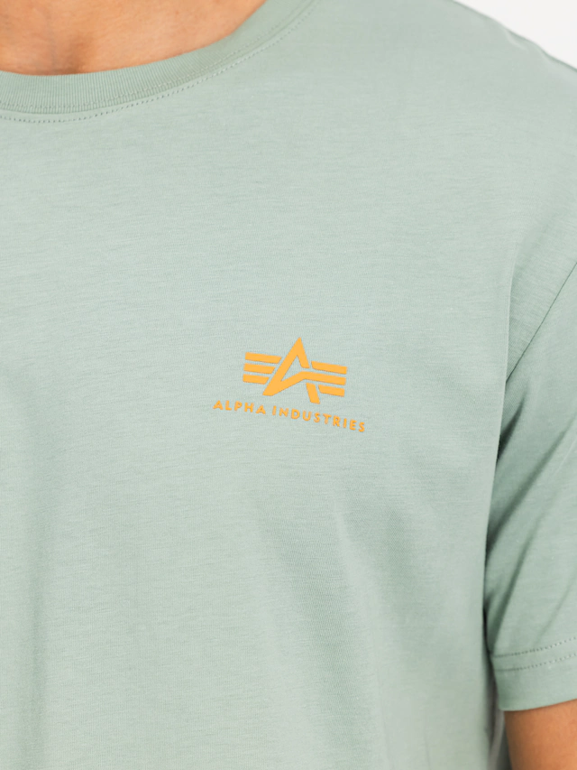 Alpha Industries Rundhalsshirt »BASIC T SMALL LOGO« Baumwolle, regular fit