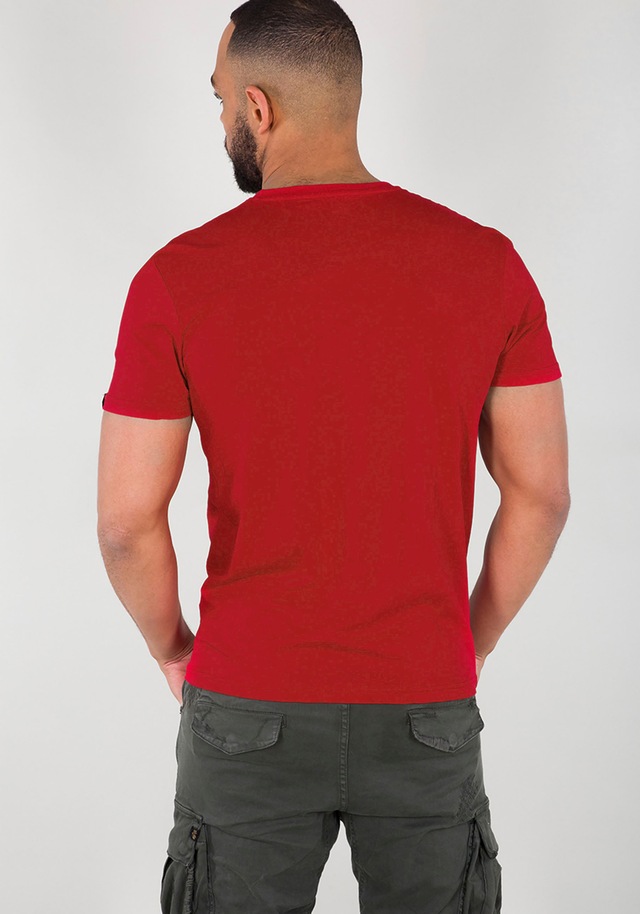 Alpha Industries Rundhalsshirt »BASIC T SMALL LOGO« Baumwolle, regular fit