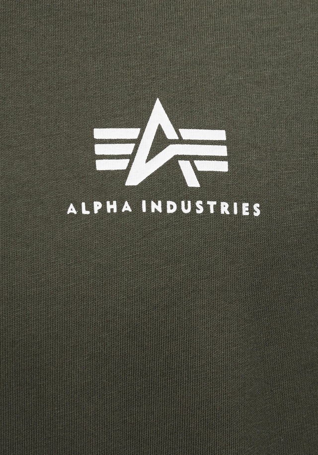 Alpha Industries Rundhalsshirt »BASIC T SMALL LOGO« Baumwolle, regular fit