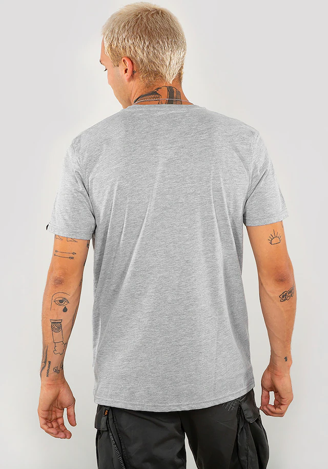 Alpha Industries Rundhalsshirt »BASIC T SMALL LOGO« Baumwolle, regular fit