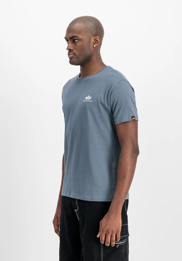 Alpha Industries Rundhalsshirt »BASIC T SMALL LOGO« Baumwolle, regular fit