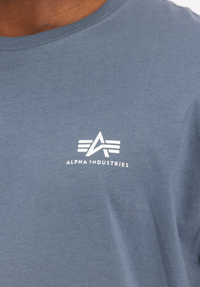Alpha Industries Rundhalsshirt »BASIC T SMALL LOGO« Baumwolle, regular fit