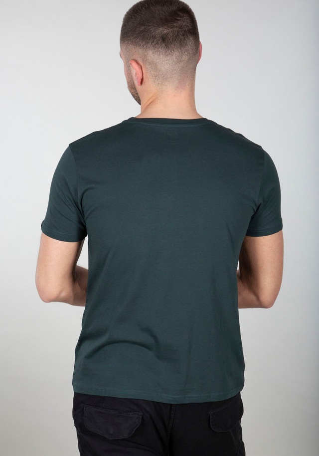 Alpha Industries Rundhalsshirt »BASIC T SMALL LOGO« Baumwolle, regular fit