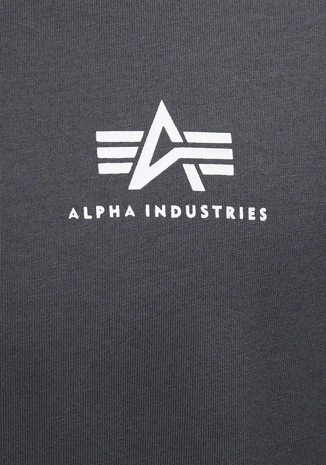 Alpha Industries Rundhalsshirt »BASIC T SMALL LOGO« Baumwolle, regular fit