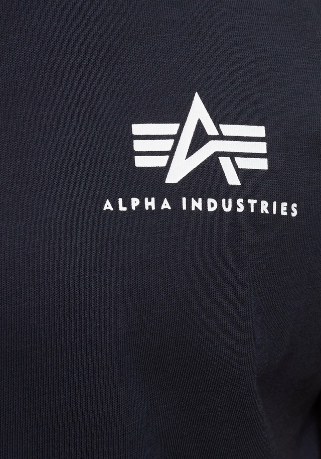 Alpha Industries Rundhalsshirt »BASIC T SMALL LOGO« Baumwolle, regular fit