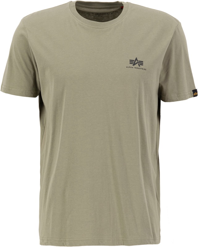 Alpha Industries Rundhalsshirt »BASIC T SMALL LOGO« Baumwolle, regular fit