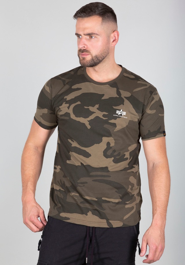 Alpha Industries Rundhalsshirt »BASIC T SMALL LOGO« Baumwolle, regular fit