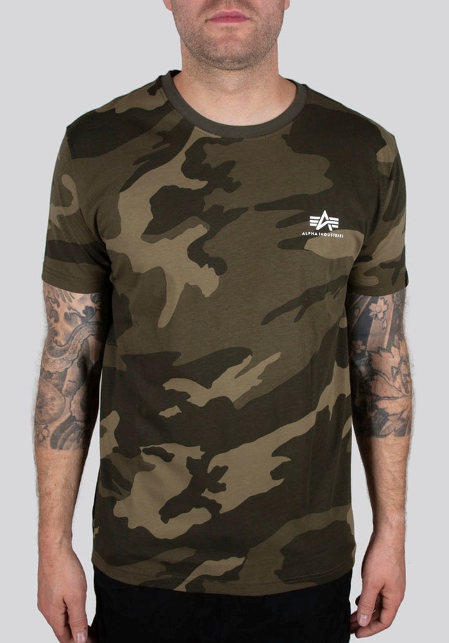 Alpha Industries Rundhalsshirt »BASIC T SMALL LOGO« Baumwolle, regular fit