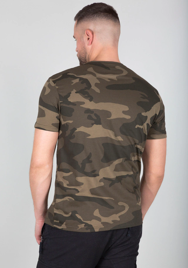Alpha Industries Rundhalsshirt »BASIC T SMALL LOGO« Baumwolle, regular fit