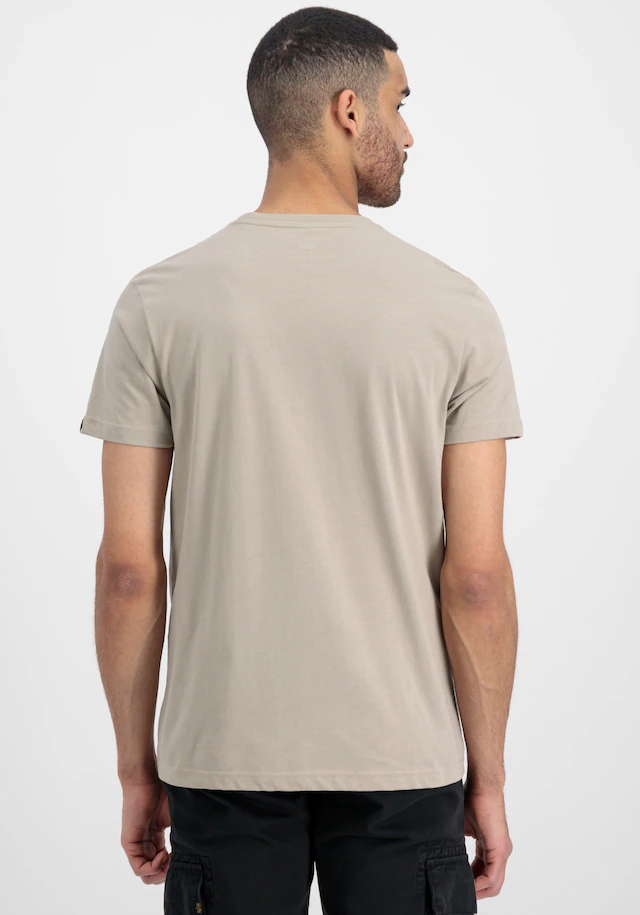 Alpha Industries Rundhalsshirt »BASIC T SMALL LOGO« Baumwolle, regular fit