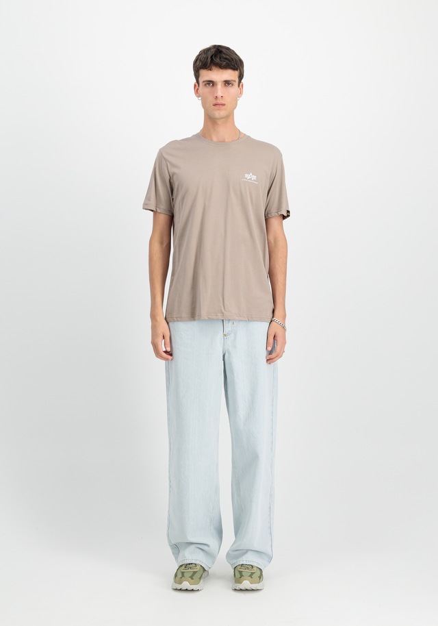Alpha Industries Rundhalsshirt »BASIC T SMALL LOGO« Baumwolle, regular fit