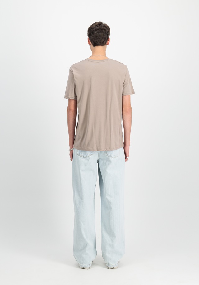 Alpha Industries Rundhalsshirt »BASIC T SMALL LOGO« Baumwolle, regular fit