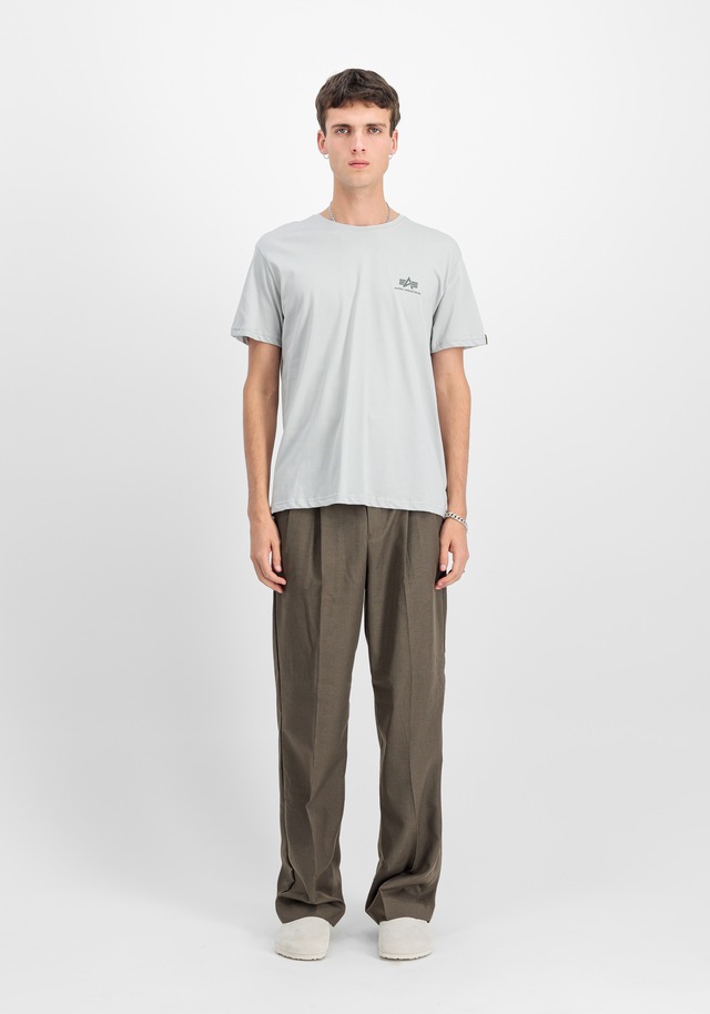 Alpha Industries Rundhalsshirt »BASIC T SMALL LOGO« Baumwolle, regular fit