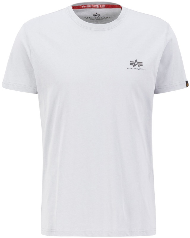 Alpha Industries Rundhalsshirt »BASIC T SMALL LOGO« Baumwolle, regular fit