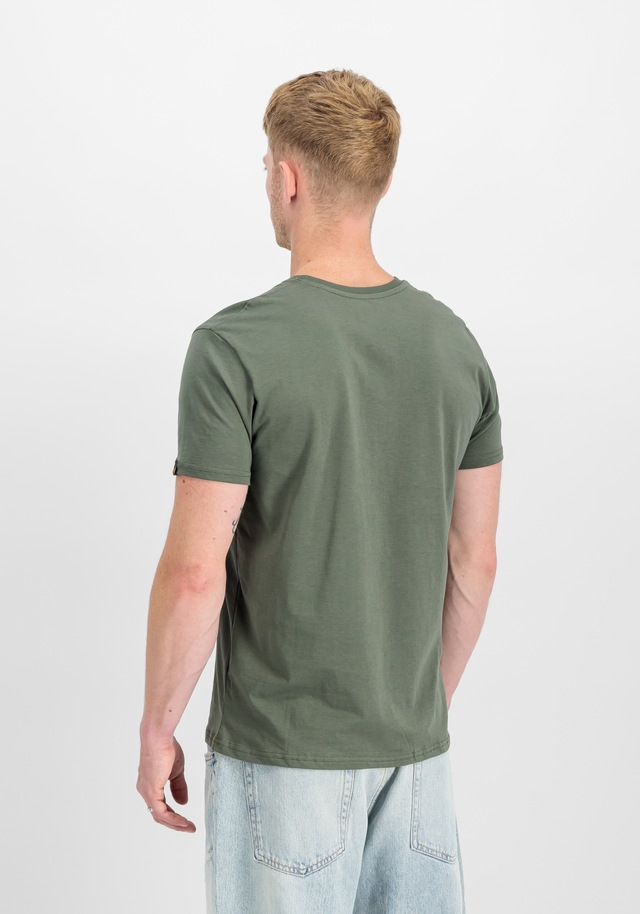 Alpha Industries Rundhalsshirt »BASIC T SMALL LOGO« Baumwolle, regular fit