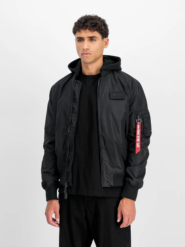 Alpha Industries Bomberjacke »MA-1 TT HOOD« mit Kapuze