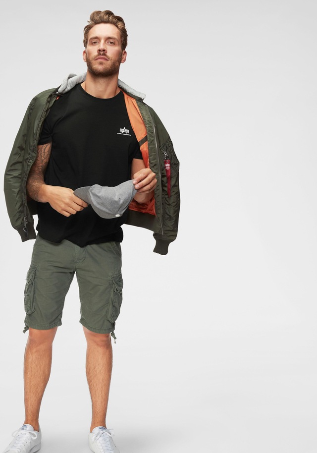 Alpha Industries Bomberjacke »MA-1 TT HOOD« mit Kapuze