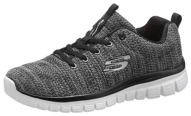 Skechers Sneaker »Graceful - Twisted Fortune« Freizeitschuh, Halbschuh, Schnürschuh mit Memory Foam