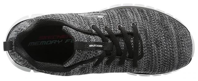 Skechers Sneaker »Graceful - Twisted Fortune« Freizeitschuh, Halbschuh, Schnürschuh mit Memory Foam