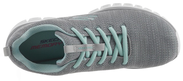 Skechers Sneaker »Graceful - Twisted Fortune« Freizeitschuh, Halbschuh, Schnürschuh mit Memory Foam