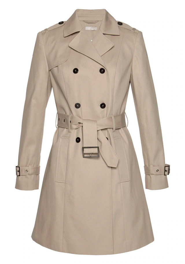 Aniston CASUAL Trenchcoat mit Gürtel zum Regulieren