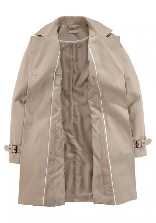 Aniston CASUAL Trenchcoat mit Gürtel zum Regulieren