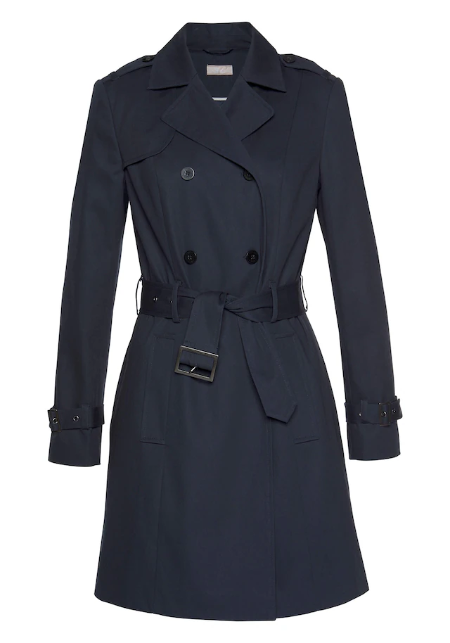 Aniston CASUAL Trenchcoat mit Gürtel zum Regulieren