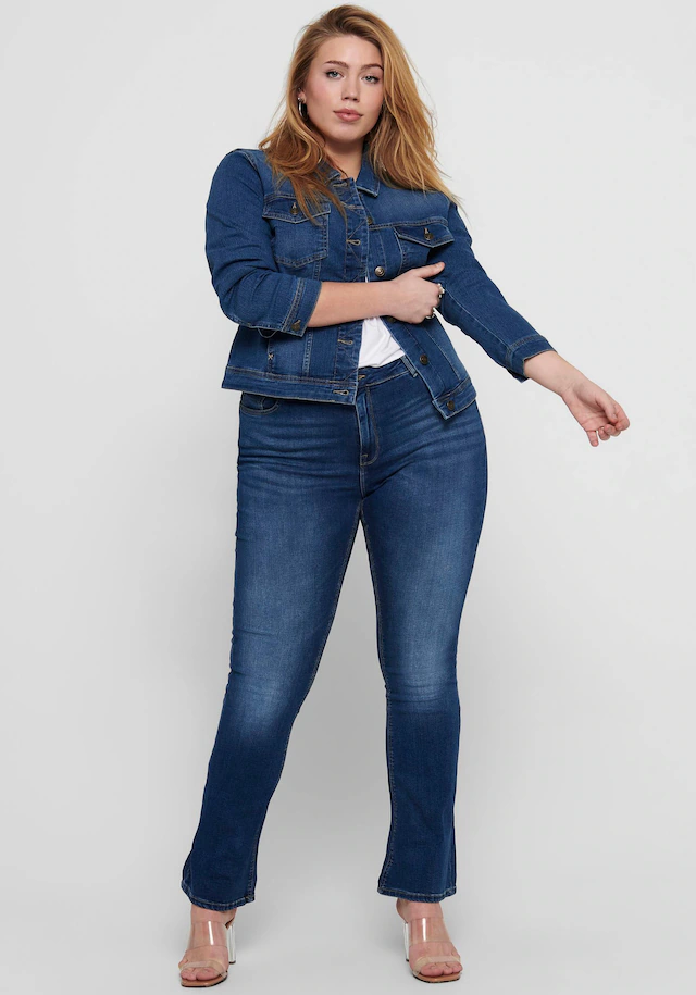 ONLY CARMAKOMA Jeansjacke »CARWESPA LS JACKET«