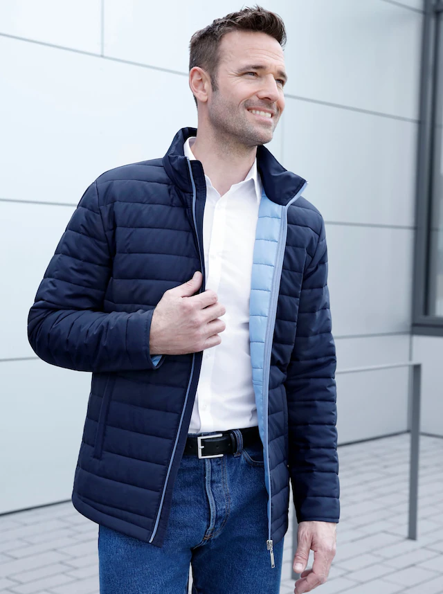 Classic Steppjacke ohne Kapuze