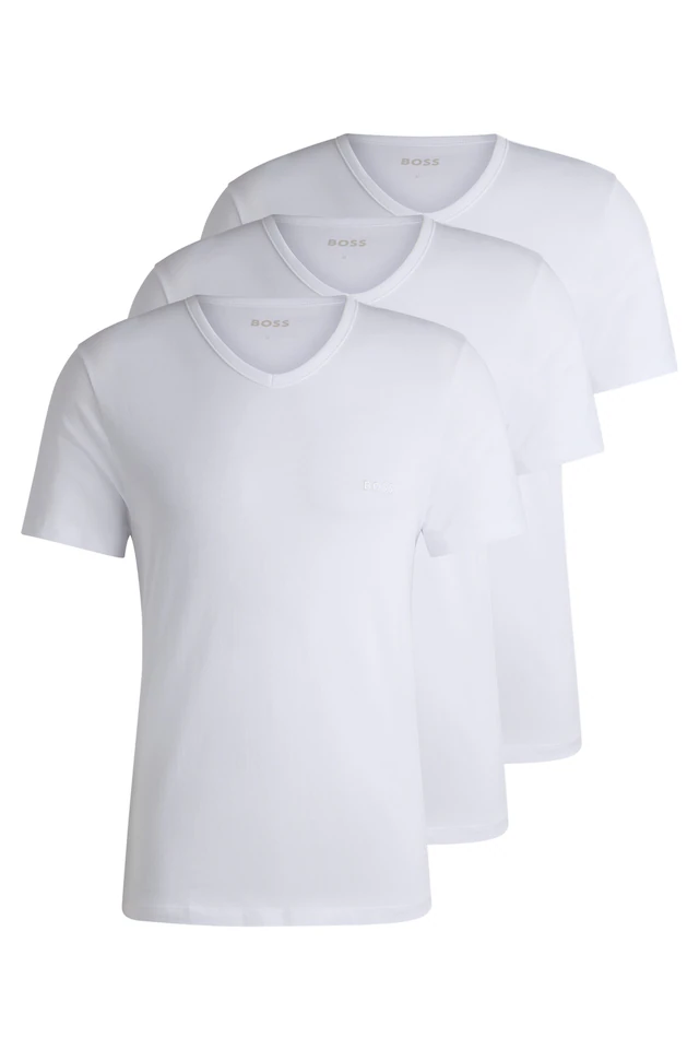 BOSS V-Shirt »T-Shirt VN 3P CO« Packung,