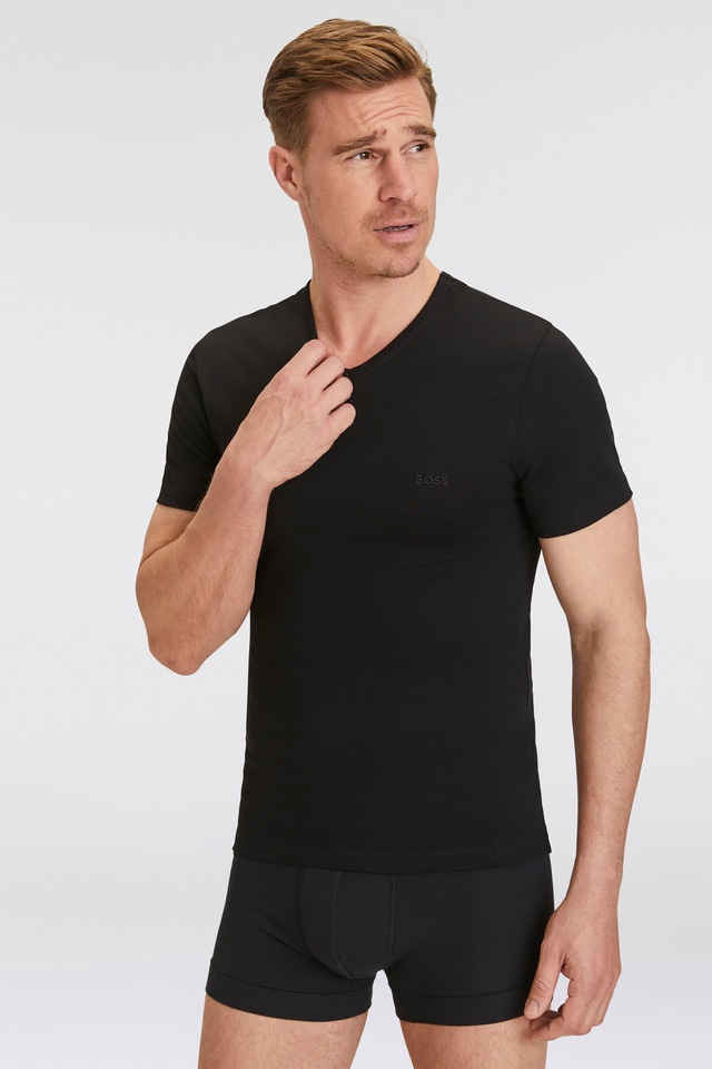 BOSS V-Shirt »T-Shirt VN 3P CO« Packung,