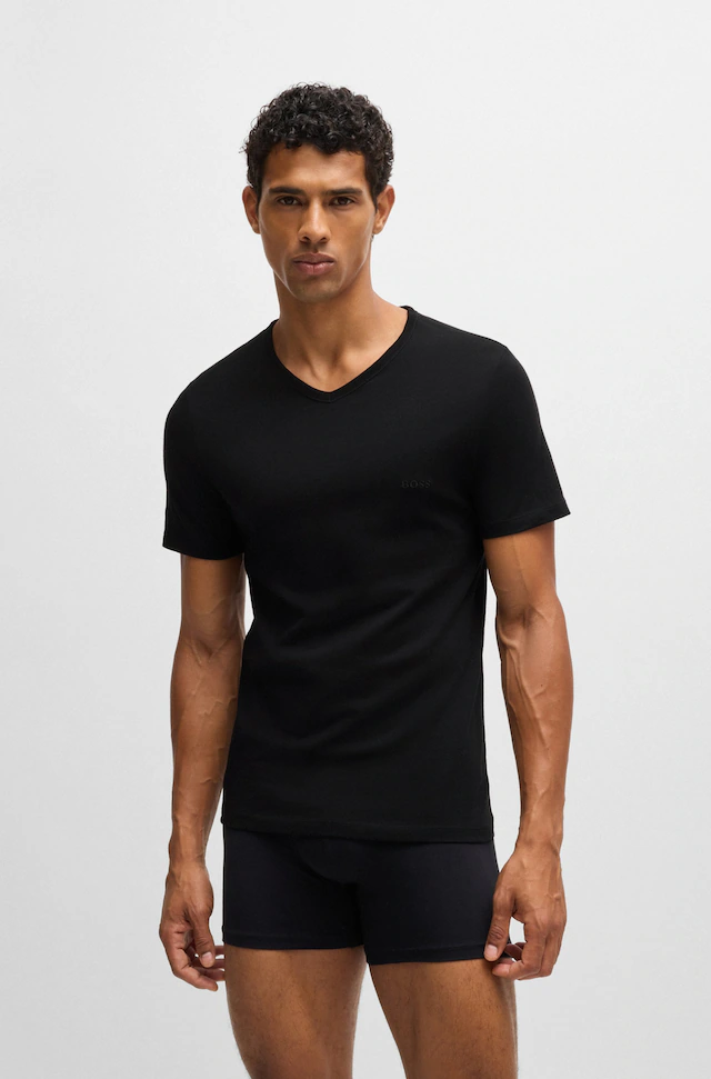 BOSS V-Shirt »T-Shirt VN 3P CO« Packung,