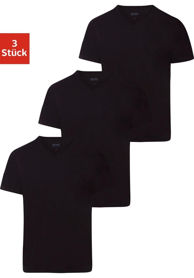 BOSS V-Shirt »T-Shirt VN 3P CO« Packung,