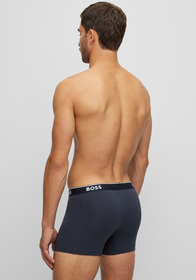 BOSS Boxer »Boxer 3 PACK« mit farblich passendem Webbund