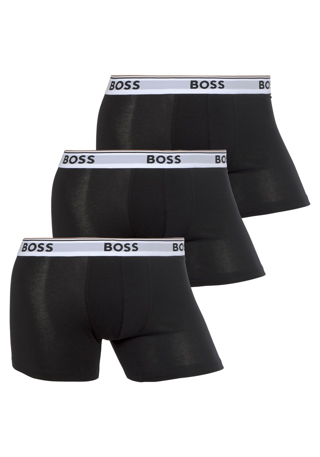 BOSS Boxer »Boxer 3 PACK« mit farblich passendem Webbund