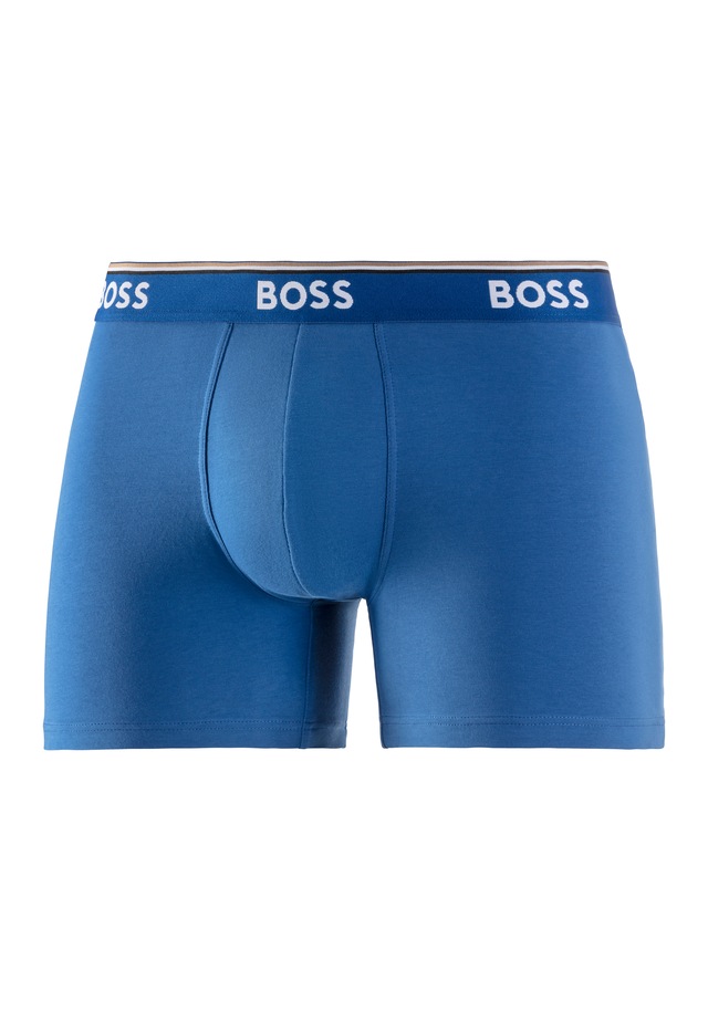 BOSS Boxer »Boxer 3 PACK« mit farblich passendem Webbund