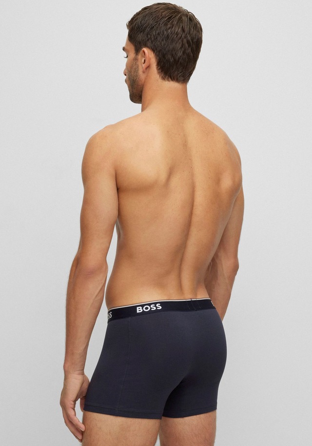 BOSS Boxer »Boxer 3 PACK« mit farblich passendem Webbund