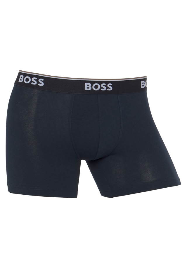 BOSS Boxer »Boxer 3 PACK« mit farblich passendem Webbund