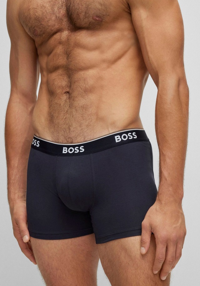 BOSS Boxer »Boxer 3 PACK« mit farblich passendem Webbund